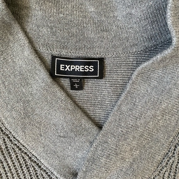 Mens Express Cardigan Sweater - Picture 5 of 6